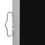 Schwarze einziehbare Garten-Seitenmarkise 80x300 cm von vidaXL, Sonnenschirme - Ref: Foro24-48358, Preis: 60,08 €, Rabatt: %