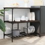 Carrito de cocina madera ingeniería marrón roble 100x50x95 cm by vidaXL, Kitchen and dining carts - Ref: Foro24-842310, Price...