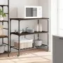 Küchenwagen aus Eichenholz, braun, 100x50x95 cm. von vidaXL, Küchen- und Speisewagen - Ref: Foro24-842310, Preis: 81,19 €, Ra...