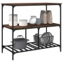 Carrito de cocina madera ingeniería marrón roble 100x50x95 cm by vidaXL, Kitchen and dining carts - Ref: Foro24-842310, Price...