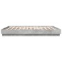 Bettgestell mit LED-Lichtern in Betongrau 200x200 cm von vidaXL, Betten und Lattenroste - Ref: Foro24-3209768, Preis: 157,48 ...