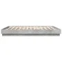 Estructura de cama con luces LED gris hormigón 200x200 cm de vidaXL, Camas y somieres - Ref: Foro24-3209768, Precio: 155,56 €...