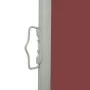 Toldo lateral retráctil de jardín marrón 100x500 cm de vidaXL, Sombrillas - Ref: Foro24-48387, Precio: 78,17 €, Descuento: %