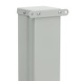 Brown retractable garden side awning 100x500 cm by vidaXL, Umbrellas - Ref: Foro24-48387, Price: 73,86 €, Discount: %
