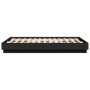 Engineered wood black bed frame 135x190 cm by vidaXL, Beds and slatted bases - Ref: Foro24-3209878, Price: 132,04 €, Discount: %