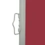 Red garden retractable side awning 100x300 cm by vidaXL, Umbrellas - Ref: Foro24-48373, Price: 62,80 €, Discount: %