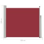 Red garden retractable side awning 100x300 cm by vidaXL, Umbrellas - Ref: Foro24-48373, Price: 64,03 €, Discount: %