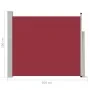 Red garden retractable side awning 100x300 cm by vidaXL, Umbrellas - Ref: Foro24-48373, Price: 62,80 €, Discount: %