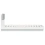 Bed frame with headboard and white LED lights 100x200 cm by vidaXL, Beds and slatted bases - Ref: Foro24-3210024, Price: 175,...