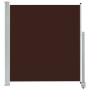 Ausziehbare Seitenmarkise für braune Terrasse 140x300 cm von vidaXL, Sonnenschirme - Ref: Foro24-48346, Preis: 80,85 €, Rabat...