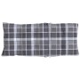 Kissen für Hochlehner-Stühle, 4 Stück, Oxford-Stoff, grau kariert. von vidaXL, Kissen für Stühle und Sofas - Ref: Foro24-3776...