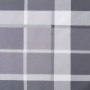 Cojines para silla respaldo alto 4 uds tela Oxford cuadros gris by vidaXL, Cushions for chairs and sofas - Ref: Foro24-377645...