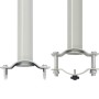Retractable side awning for brown patio 140x300 cm by vidaXL, Umbrellas - Ref: Foro24-48346, Price: 80,85 €, Discount: %