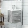 Badezimmermöbel mit integriertem Waschbecken in Betongrau. von vidaXL, Badezimmerwaschtische - Ref: Foro24-3278759, Preis: 15...