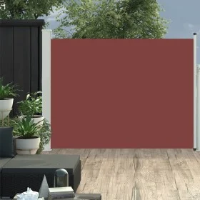 Brown retractable garden side awning 140x500 cm by vidaXL, Umbrellas - Ref: Foro24-48399, Price: 92,59 €, Discount: %
