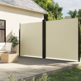 Seitenmarkise, ausziehbar, creme, 220x1000 cm. von vidaXL, Sonnenschirme - Ref: Foro24-4004775, Preis: 183,36 €, Rabatt: %