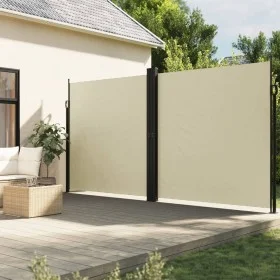 Seitenmarkise, ausziehbar, creme, 220x1000 cm. von vidaXL, Sonnenschirme - Ref: Foro24-4004775, Preis: 180,17 €, Rabatt: %
