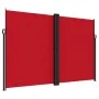 Toldo lateral retráctil rojo 220x1000 cm de vidaXL, Sombrillas - Ref: Foro24-4004777, Precio: 179,67 €, Descuento: %