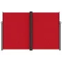 Toldo lateral retráctil rojo 220x1000 cm de vidaXL, Sombrillas - Ref: Foro24-4004777, Precio: 179,67 €, Descuento: %