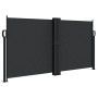 Toldo lateral retráctil negro 120x1200 cm by vidaXL, Umbrellas - Ref: Foro24-4004789, Price: 127,76 €, Discount: %