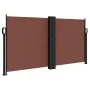 Toldo lateral retráctil marrón 120x1200 cm by vidaXL, Umbrellas - Ref: Foro24-4004794, Price: 120,92 €, Discount: %