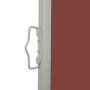 Brown retractable garden side awning 140x500 cm by vidaXL, Umbrellas - Ref: Foro24-48399, Price: 94,63 €, Discount: %