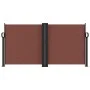 Braune seitliche ausziehbare Markise 120x1200 cm. von vidaXL, Sonnenschirme - Ref: Foro24-4004794, Preis: 120,87 €, Rabatt: %