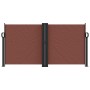 Toldo lateral retráctil marrón 120x1200 cm by vidaXL, Umbrellas - Ref: Foro24-4004794, Price: 111,37 €, Discount: %