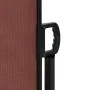 Toldo lateral retráctil marrón 120x1200 cm by vidaXL, Umbrellas - Ref: Foro24-4004794, Price: 120,92 €, Discount: %