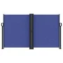 Toldo lateral retráctil azul 140x1200 cm by vidaXL, Umbrellas - Ref: Foro24-4004806, Price: 141,53 €, Discount: %