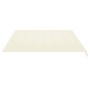Tela de repuesto para toldo crema 4,5x3,5 m