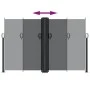 Toldo lateral retráctil negro 160x1200 cm by vidaXL, Umbrellas - Ref: Foro24-4004819, Price: 154,65 €, Discount: %