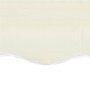 Tela de repuesto para toldo crema 4,5x3,5 m