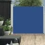 Toldo lateral retráctil de jardín azul 100x300 cm de vidaXL, Sombrillas - Ref: Foro24-48372, Precio: 60,42 €, Descuento: %