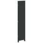 Biombo separador de 3 paneles madera maciza Paulownia negro by vidaXL, Room dividers - Ref: Foro24-358847, Price: 109,64 €, D...