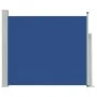 Toldo lateral retráctil de jardín azul 100x300 cm de vidaXL, Sombrillas - Ref: Foro24-48372, Precio: 60,42 €, Descuento: %
