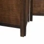 Vierschirm-Trennwand aus dunkelbraunem Paulownia-Holz. von vidaXL, Raumteiler - Ref: Foro24-358708, Preis: 128,84 €, Rabatt: %