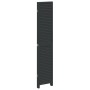 Biombo separador de 4 paneles madera maciza Paulownia negro by vidaXL, Room dividers - Ref: Foro24-358851, Price: 140,95 €, D...