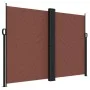 Toldo lateral retráctil marrón 180x1000 cm by vidaXL, Umbrellas - Ref: Foro24-4004749, Price: 152,88 €, Discount: %