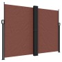 Toldo lateral retráctil marrón 180x1000 cm by vidaXL, Umbrellas - Ref: Foro24-4004749, Price: 156,40 €, Discount: %