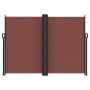 Toldo lateral retráctil marrón 180x1000 cm by vidaXL, Umbrellas - Ref: Foro24-4004749, Price: 156,40 €, Discount: %