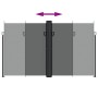 Toldo lateral retráctil gris antracita 200x1000 cm by vidaXL, Umbrellas - Ref: Foro24-4004763, Price: 216,67 €, Discount: %
