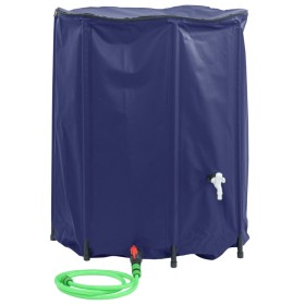 Depósito de agua plegable con grifo PVC 1250 l