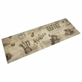 Waschbarer Küchenteppich aus braunem Samt 60x180 cm. von vidaXL, Fußmatten - Ref: Foro24-4005579, Preis: 33,07 €, Rabatt: %