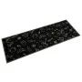 Waschbarer Küchenteppich aus schwarzem Samt Morning 60x180 cm von vidaXL, Fußmatten - Ref: Foro24-4005585, Preis: 37,12 €, Ra...