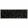 Waschbarer Küchenteppich aus schwarzem Samt Morning 60x180 cm von vidaXL, Fußmatten - Ref: Foro24-4005585, Preis: 37,12 €, Ra...