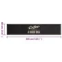 Alfombra de cocina lavable terciopelo texto café 60x300 cm by vidaXL, Doormats - Ref: Foro24-4005598, Price: 46,06 €, Discoun...