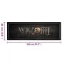Alfombra de cocina lavable terciopelo texto café 60x180 cm by vidaXL, Doormats - Ref: Foro24-4005591, Price: 43,31 €, Discoun...