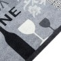 Alfombra de cocina lavable terciopelo vino gris 60x300 cm | Foro24.es | Tu tienda online para hogar, jardín y más Foro24.es
