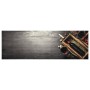 Alfombra de cocina lavable terciopelo botella de vino 60x180 cm by vidaXL, Doormats - Ref: Foro24-4005603, Price: 37,84 €, Di...